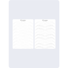 Practice Silicone Rubber Mat – Brows