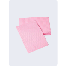 Dental Bibs Pink – 10 pcs