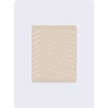 PMU Practice Silicone Rubber Mat – Brows