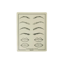 PMU Practice Skin – Lips & Brows