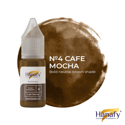 Hanafy Pulse No.4 Café Mocha – Brow Pigment