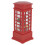 Musical Red Phone Box Christmas Snow Lantern 8
