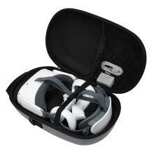 10X Estuche de Viaje para Neo 3 Estuche Bolsa de Almacenamiento EVA Protección Dura con Asa Correa para el Hombro Accesorios para Auriculares Pro