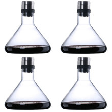 4X Jarra Rápida de Vino Tinto, Jarra de RespiracióN de Vino, Dispensador de Vino Casero, Jarra de Boca de Vino Tinto