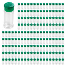 Frascos PláSticos para Temperos 200 Unidades com Tampas Agitadoras Recipientes para Temperos Frascos PláSticos para Temperos Frascos Agitadores para