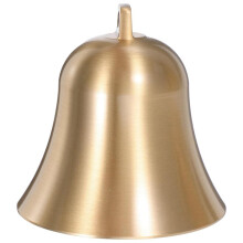 Dekorative Messingglocke, Vintage-Hängeglocke für Hauseingang, Tor und Haustür, Retro-Metallglocke