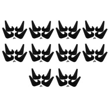 40X Aletas de Barro Universales Aletas de Barro Aletas Protectoras Contra Salpicaduras Guardabarros Automóvil Furgoneta SUV Camiones de Rueda
