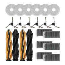 Compatible for ( MOVA V70 Ultra Complete ) Replacement Parts Accessories Main Side Brush Mop Cloth Filter 18PCS+2Pair