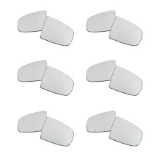 6 Par de Espejo Retrovisor de Coche Puerta Lateral Espejo de Vidrio Calefactado + Ajuste para X5 E70 X6 E71 E72 2007-2014 51167174981