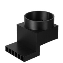 Adapter do Otworu Wentylacyjnego w Garażu, Wysokość do Przenośnego Klimatyzatora, Uniwersalny Zestaw do Odprowadzania Spalin