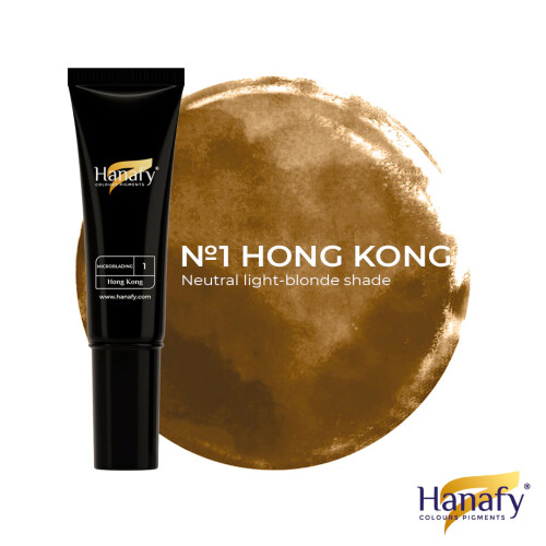 Hanafy Microblading No.1 Hong Kong 10 ml – Brow Pigment