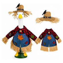 Déguisements pour Oies de Jardin de 58 cm (23 Pouces), Décorations D'Automne, D'Halloween et de Thanksgiving pour le Jardin