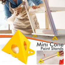 40 Piezas de Pirámides de Pintor, Pequeños Soportes Cónicos para Pintura, Soportes para Pintar en Puertas de Armarios, Lienzos y Muebles