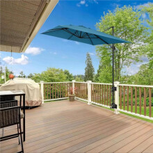 2pcs Umbrella Clamp Railing Stand Deck Umbrella Mount Umbrella Mount Clamp for Backyards Parasol