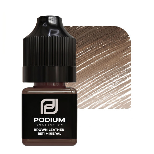 Podium Brown Leather B511 6 ml – Brow Pigment