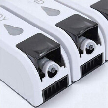 10X Triple Shower Soap Dispenser Wall Mounted Liquid Soap Shampoo Dispenser Washing Lotion for Bathroom