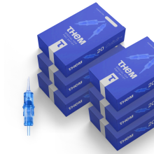 THEM No.12 0.35/1RLMT – PMU Needle Cartridges, Set of 6 Boxes