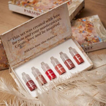 AS Company Paradise Lip Set by Alina Shakhova – 6 Hybrid Pigments 6 ml