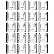 20X Botón Digital Cerradura de Puerta Teclado Teclado Código Combinación Acceso Mecánico Sin Llave