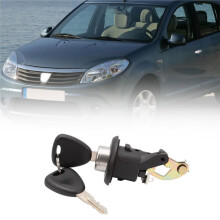 Cylindry Zamka Bagażnika Samochodu, Cylinder Zamka Drzwi Samochodowych dla Logan dla Dacia Sandero 2007-2016 905020198R 905020198