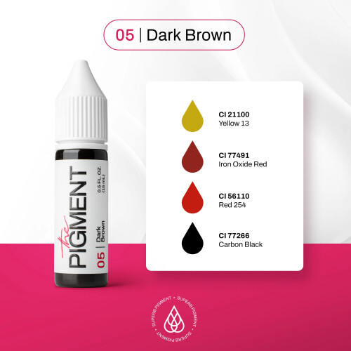 The Pigment 05 Dark Brown – Brow Pigment 1