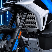 Motorcycle Radiator Grille Guard Cover Fuel Tank Protect Protector for MT-X 1000 1000 MTX 1000 MT-X 25-27 Silver