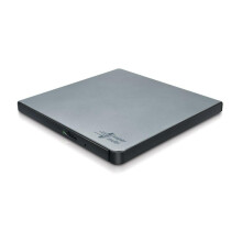 Hitachi-LG GP57 External DVD Drive, Slim Portable DVD Player/Writer for Laptop/Desktop PC, with USB 2.0, Windows and Mac OS Compatible, 8x Read/Write