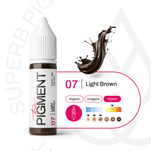The Pigment 07 Light Brown – Brow Pigment 2