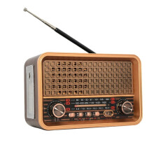 Multifunktionales Vintage-Radio, Tragbar, FM, AM, SW, Kabellos, Batteriebetrieben, -Lautsprecher, Geeignet für Zuhause A