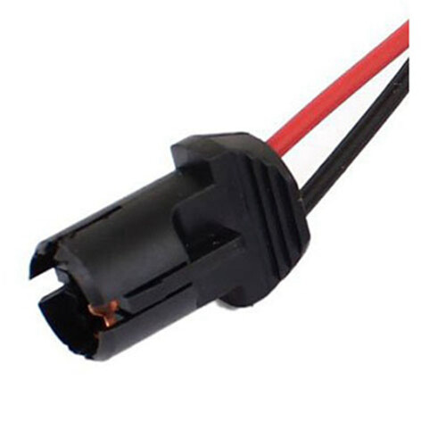 20 Pieces T10 W5W 168 194 Car Lamp Bulb Socket Socket for Glass Socket Parking Light Socket Connector Black 2