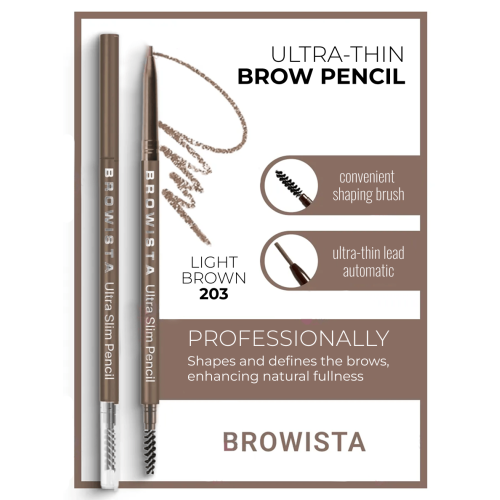 Browista Automatic Brow Pencil – Light Brown 1