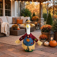 Déguisements pour Oies de Jardin de 58 cm (23 Pouces), Décorations D'Automne, D'Halloween et de Thanksgiving pour le Jardin