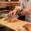 Kitchen Knife Handle Octagonal Handle Replacement  Supplies Wood Accessories Sashimi Knife Handle Professional 4