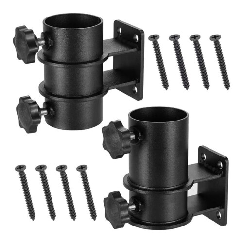 2 Pinces de Fixation pour Parasol de Terrasse ou de Jardin