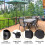 2 Pinces de Fixation pour Parasol de Terrasse ou de Jardin 2