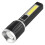 Multifunctional LED COB Flashlight Rechargeable Flashlight with Power Display Portable Camping Emergency Torch 1
