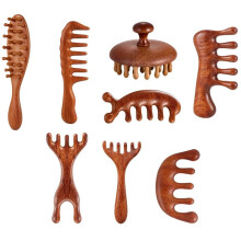 8Pcs Wooden Scalp Massage Comb Scalp Massager for Body,Sandalwood Comb,Massage Tool for , Daughter, Wife