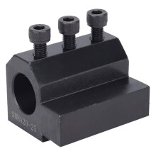 ID Auxiliary Tool Holder, SBHA20 25 CNC Lathe Inner Diameter Auxiliary Stable Tool Holder Inner Hole Boring Tool Sleeve