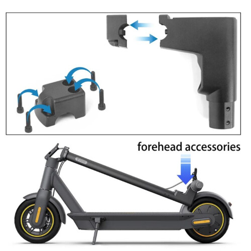 Dashboard Stand Instrument Press Block Kit Handlebar Front Fork Stem Connector Bracket for  MAX G30 2