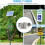 Sign Mounting Brackets for Poles Mounting Hardware for Pole, Adjustable Clamp Posts, Easy Install, for Traffic/Parking 6