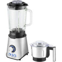 Tischmixgerät CATLER TB 820 - Smoothie - Crushed Ice - Glasbehälter 1,5 l - 7 Geschwindigkeiten und Pulse-Funktion - Edelstahl