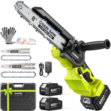 Supstable Mini Chainsaw Cordless 8 Inch & 6 Inch Brushless