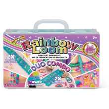 RAINBOW LOOM - Kreativset Armbänder - Gummibänder - 4000 Teile - Ab 7 Jahren - Zubehör enthalten