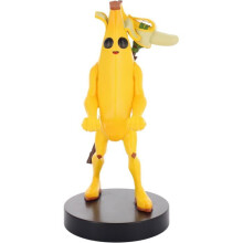 Fortnite Peely Figurine - EXQUISITE GAMING - Cable Guys - Headphones, smartphone or small accessory holder - 20 cm