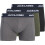 (M, Forest Night) Jack & Jones Mens Jaclamp Solid Trunks 3 Pack Boxer Shorts 1