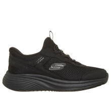 (1 UK, Black) Skechers Kids Bounder Pro Slip-in Trainers