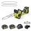 Cordless Chainsaw with 2 x 4.0Ah Batteries and 2 x Chains 1