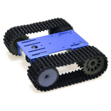 Robot Tank Car Chassis for School Science Kits, DIY RC Tracked Robotic Obstacle Avoidance Platform Crawler Model