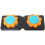 Universal Dual Monitor Alignment Clip Tool-Free Screen Connector Zero- Fixer Bracket Double-Sided Adhesive Mount 1