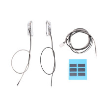 Fotlampa RC LED för 1/14 för för 770s RC Traktor 770S 6x4 56368 8X4 56371 Modellleksaksbil Jtd-770 Eftermontering DIY-del